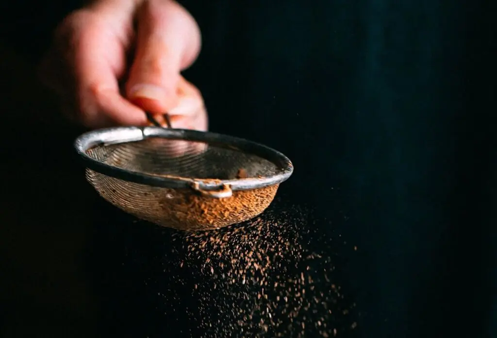 chocolate powder